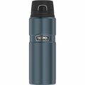 Thermos 24-Ounce Stainless King Vacuum-Insulated Stainless Steel Drink Bottle (Midnight Blue) SK4000MDB4